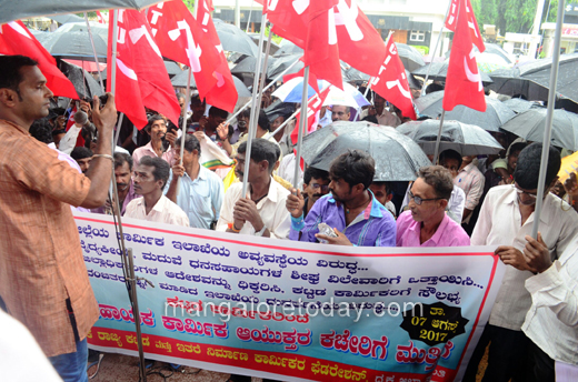 Labour protest...